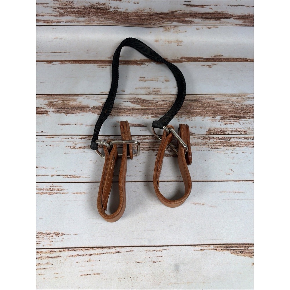 Clinton Anderson Downunder Horsemanship Leather Hobble Cuffs Tack Horse